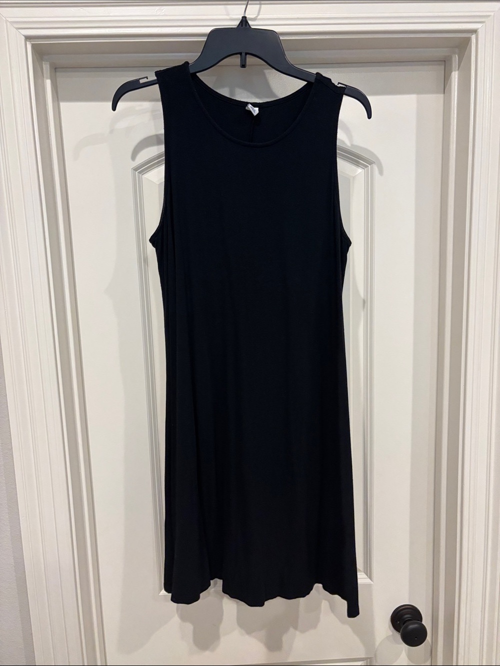 Old Navy Black Sleeveless A-Line Mini Dress